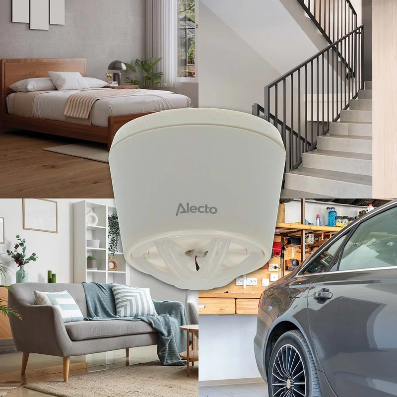Alecto HA59 - Hitzemelder, weiß