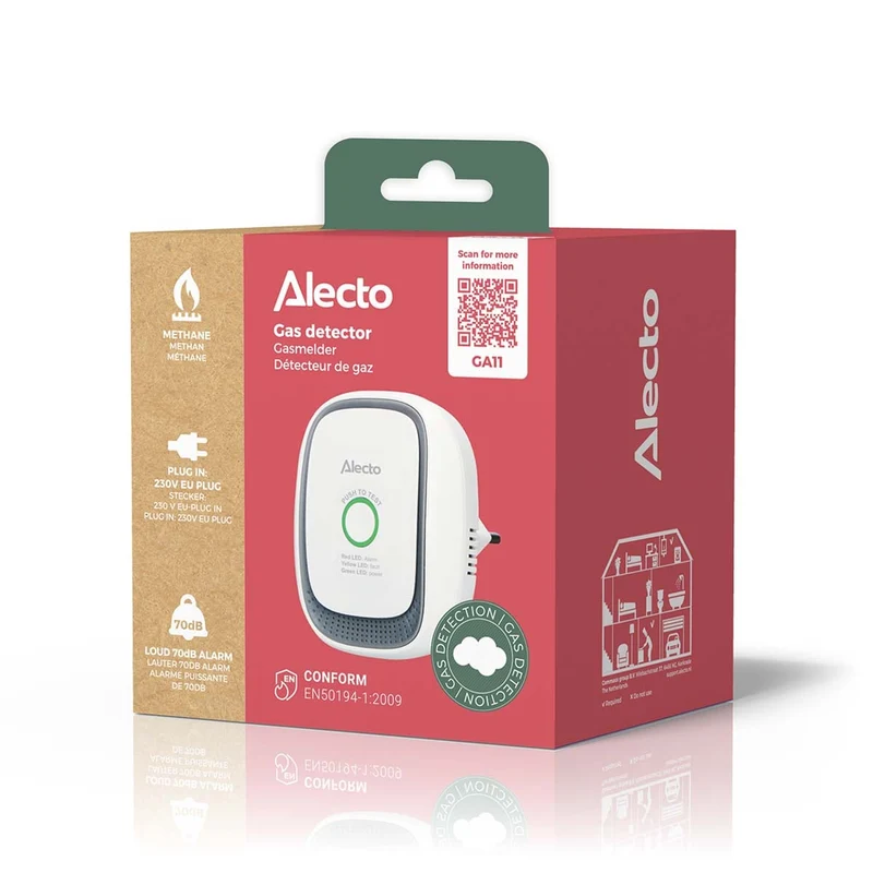 Alecto GA11 - Gasmelder für Methan