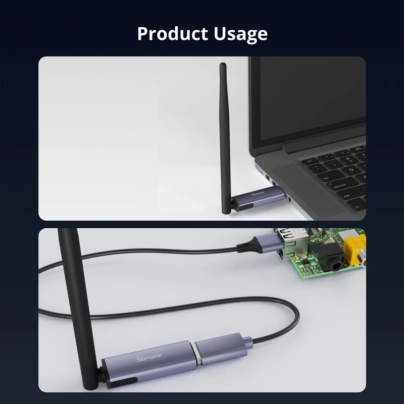 SONOFF Zigbee Thread USB-Dongle Plus MG24 (Zigbee, Thread)