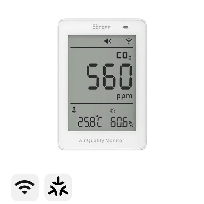SONOFF AirGuard CO2-Luftqualitätsmonitor (Matter over WiFi)
