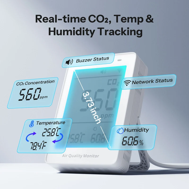 SONOFF AirGuard CO2-Luftqualitätsmonitor (Matter over WiFi)