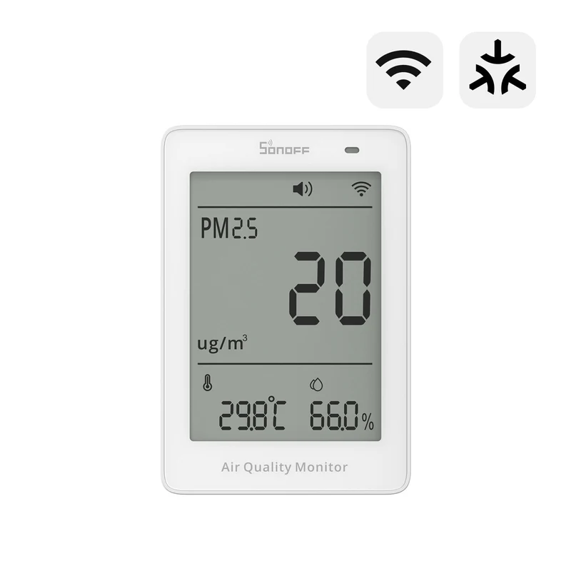 SONOFF AirGuard PM2.5 PM10 Luftqualitätsmonitor (Matter over WiFi)