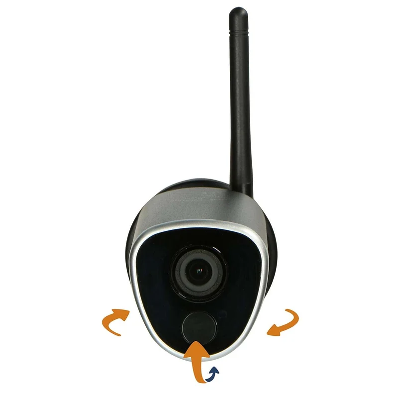 Alecto DVC216IP - Outdoor WLAN-Kamera - Schwarz