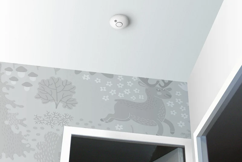 Alecto SMART-SMOKE102 - Zigbee Smart Rauchmelder Starterset - Smart Bridge und 2 Rauchmelder Weiß
