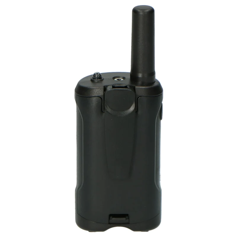 Alecto FR-115BW - Set mit zwei Walkie Talkies für Kinder, Reichweite von bis zu 7 Kilometern, Blau/Schwarz