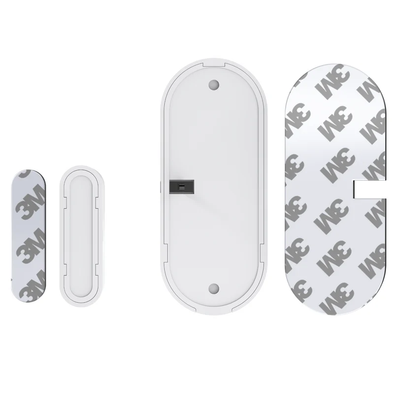 5er Set Schmale Klebepads Abgerundet - Fenster-/ Türsensor
