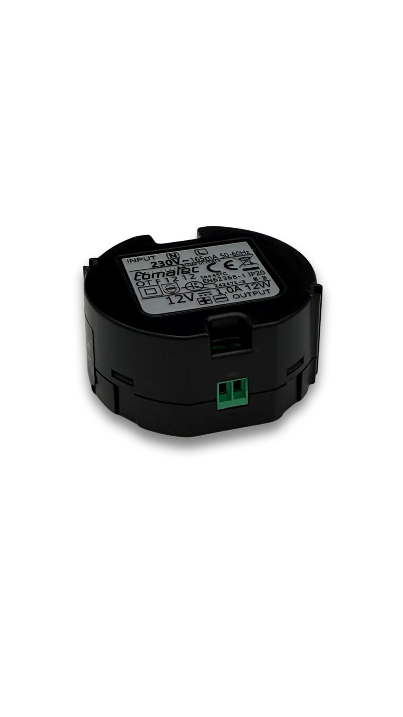 Wand Unterputz Netzteil 230V auf 12V 1A DC - Basis oder Kameras