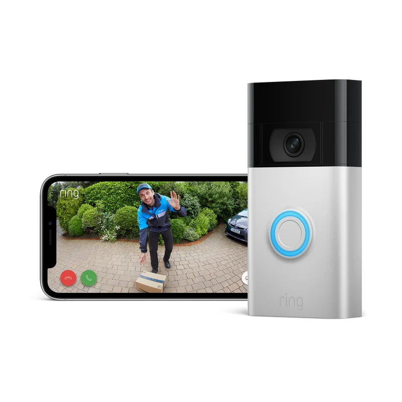 Ring Video Doorbell 3rd Gen mit Ring Chime 2nd Gen