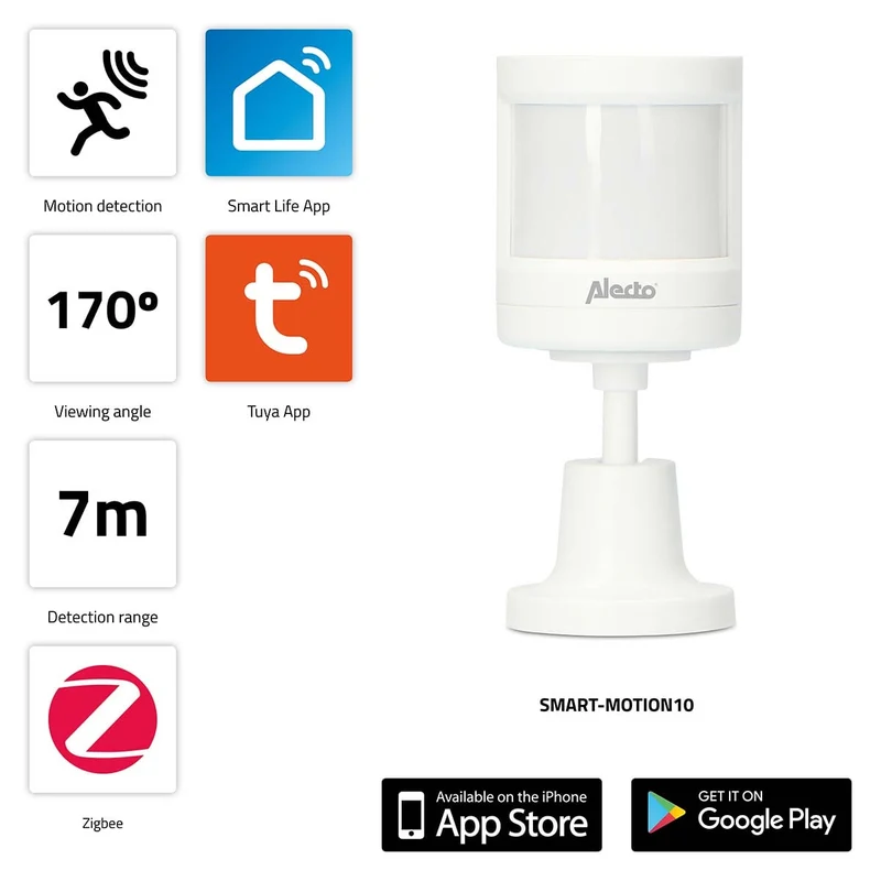Alecto SMART-MOTION10 - Smarter Zigbee Bewegungssensor