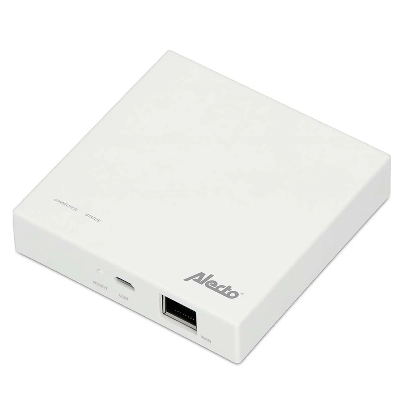 Alecto SMART-BRIDGE10 - Verbindungspunkt für Zigbee-Sensoren zum Netzwerk/Internet