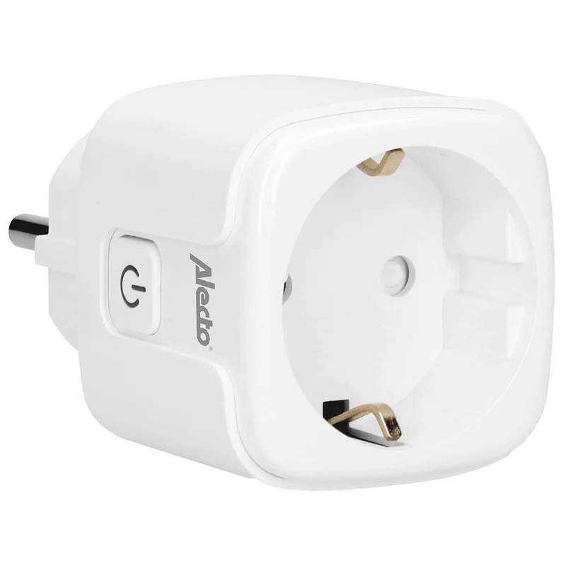 Alecto SMART-PLUG10 - Smarter WLAN-Zwischenstecker, 16 A, 3680 W