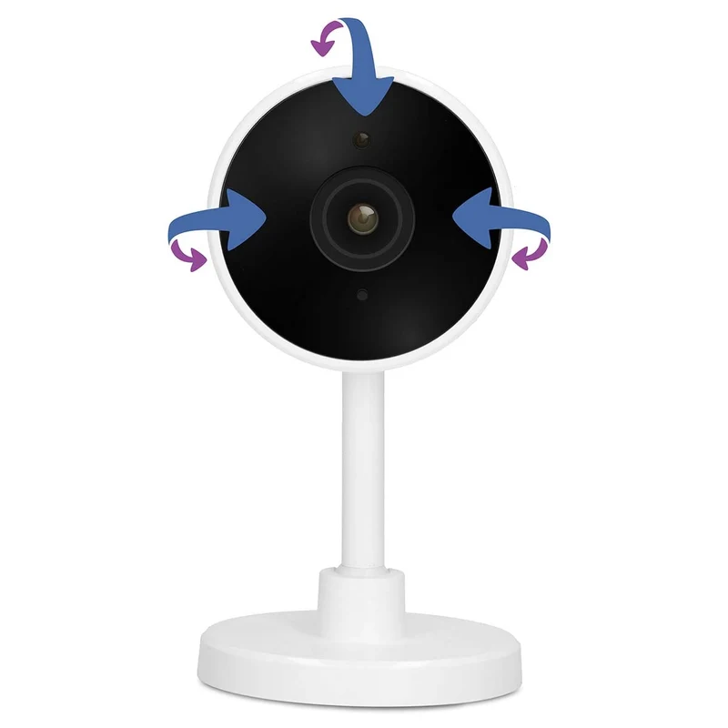 Alecto SMART-CAM10 - Smarte WLAN-Kamera, für Hausautomatisierung geeignete IP-Kamera
