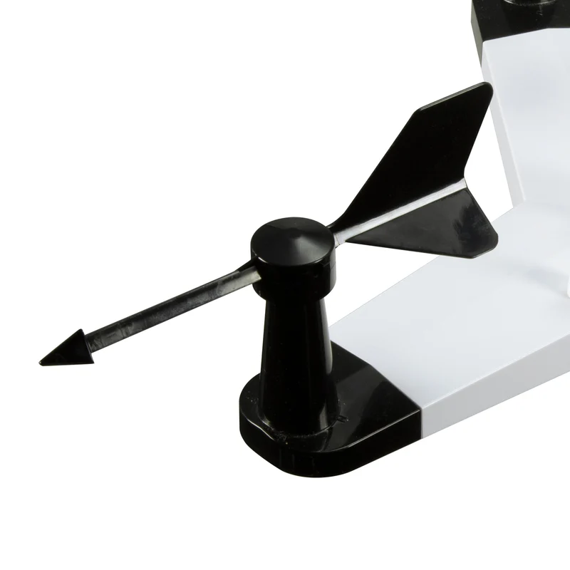 Alecto WS-5500 - Professionelle 8-in-1 WLAN Wetterstation mit App und kabellosem Außensensor - Schwarz