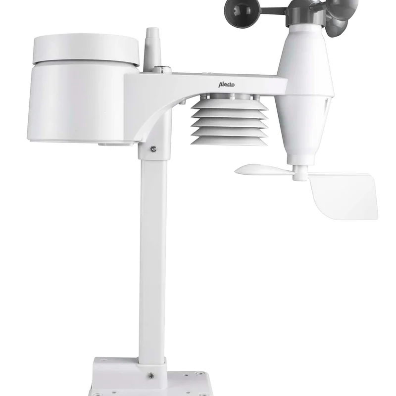 Alecto WS-4700 - Professionelle Wetterstation mit kabellosem Sensor - Schwarz