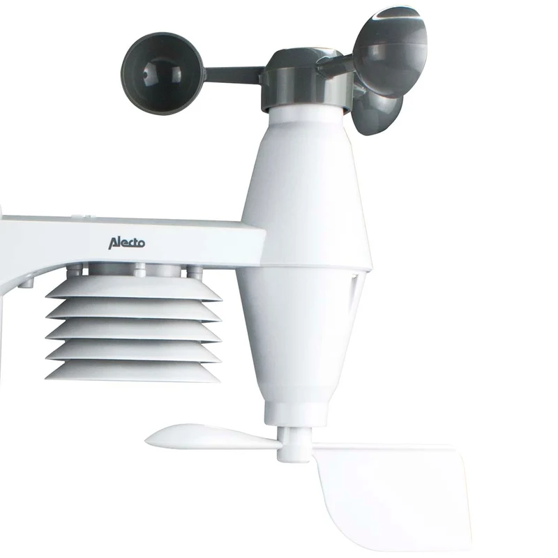 Alecto WS-4700 - Professionelle Wetterstation mit kabellosem Sensor - Schwarz