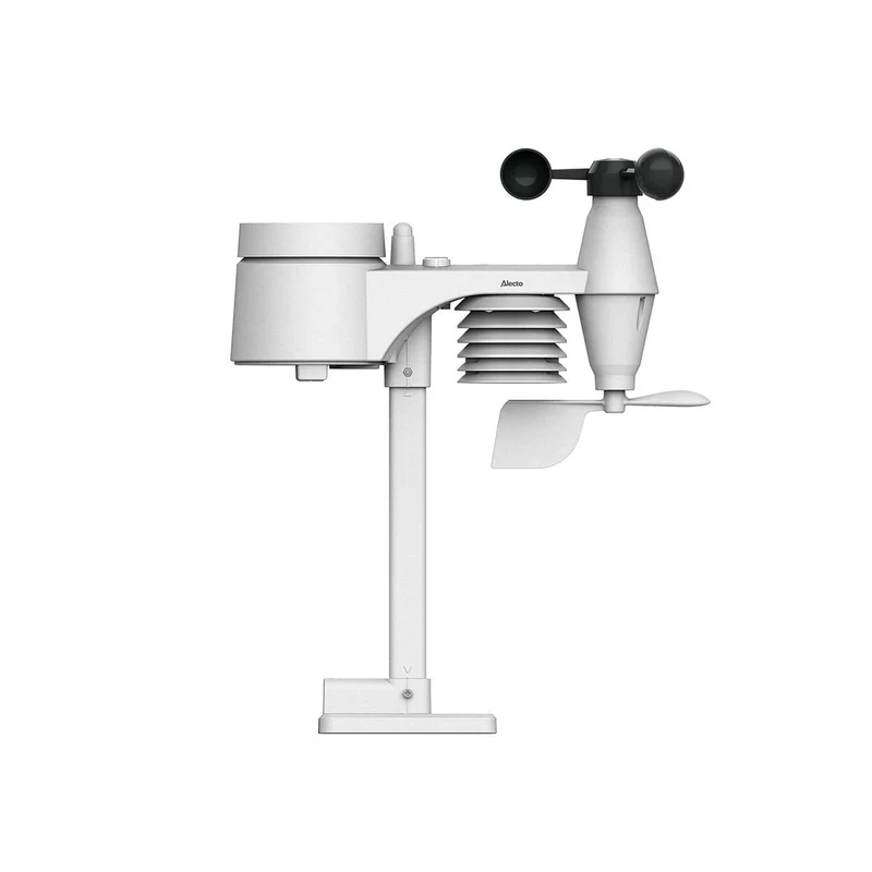 Alecto WS-4700 - Professionelle Wetterstation mit kabellosem Sensor - Schwarz