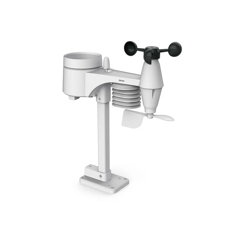 Alecto WS-4700 - Professionelle Wetterstation mit kabellosem Sensor - Schwarz