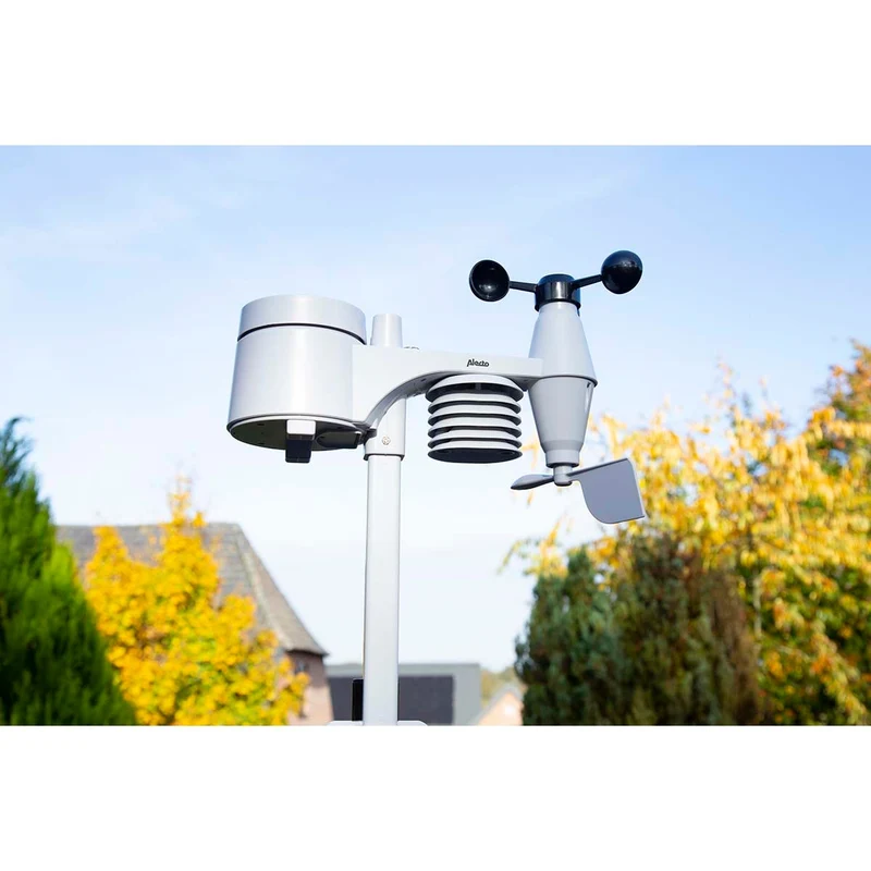 Alecto WS-4700 - Professionelle Wetterstation mit kabellosem Sensor - Schwarz