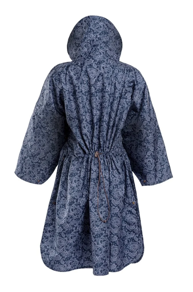 Garden Girl Rain Poncho Denim