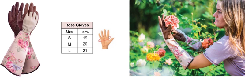 Garden Girl Rose Gloves