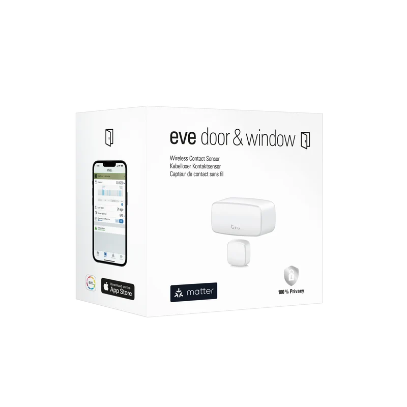 Eve Door & Window (Matter over Thread)