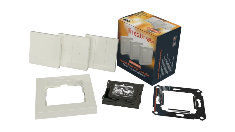 Heatit Z-Push Wall Controller Z-Wave 700er Serie