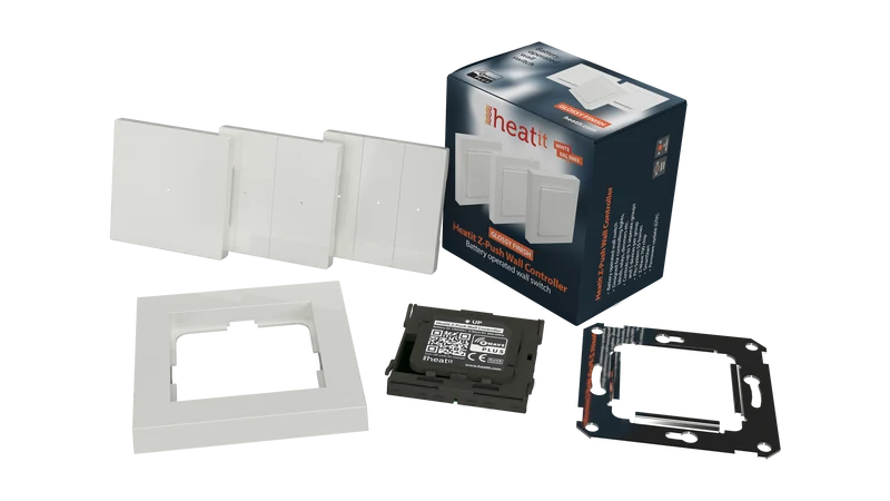 Heatit Z-Push Wall Controller Z-Wave 700er Serie