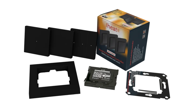 Heatit Z-Push Wall Controller Z-Wave 700er Serie