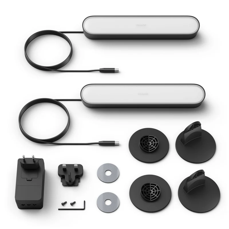 Philips Hue Play Lightbar Doppelpack (Schwarz)