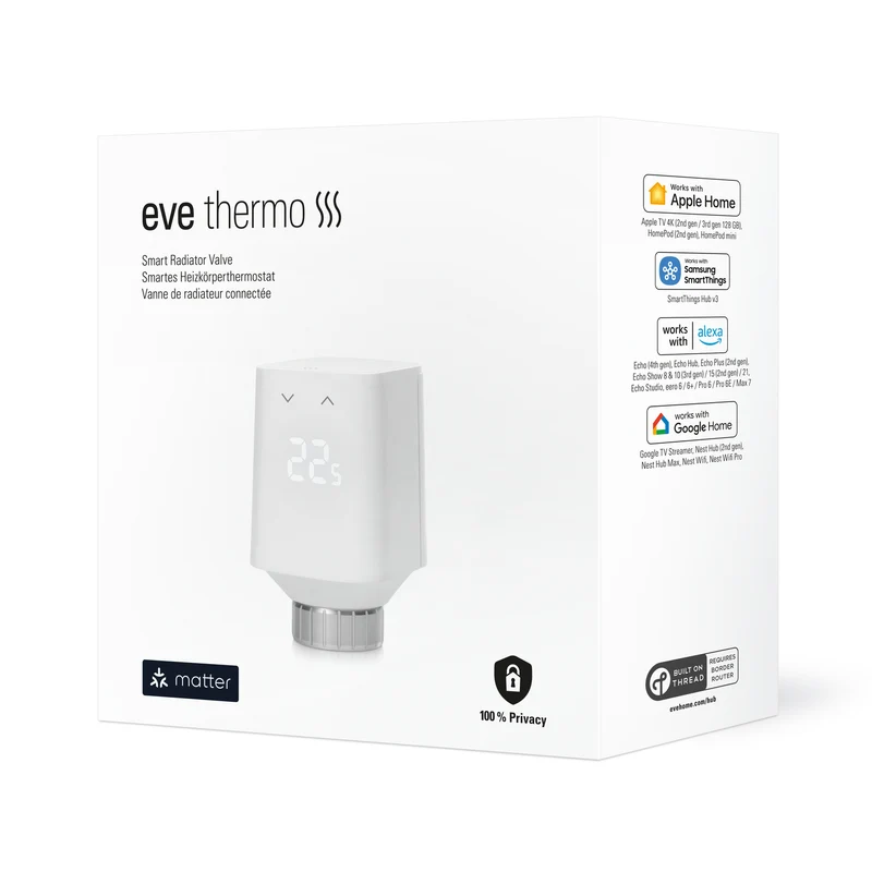 Eve Thermo Radiator Thermostat 5. Generation (Matter over Thread)