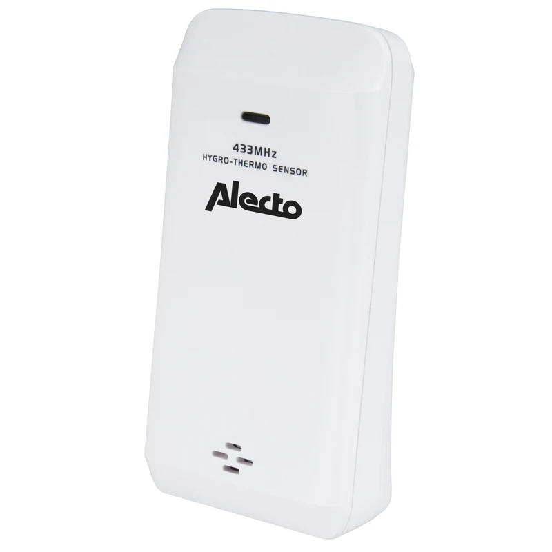 Alecto WS-2500 - Digitale wecker mit Wetterstation, schwarz/silber