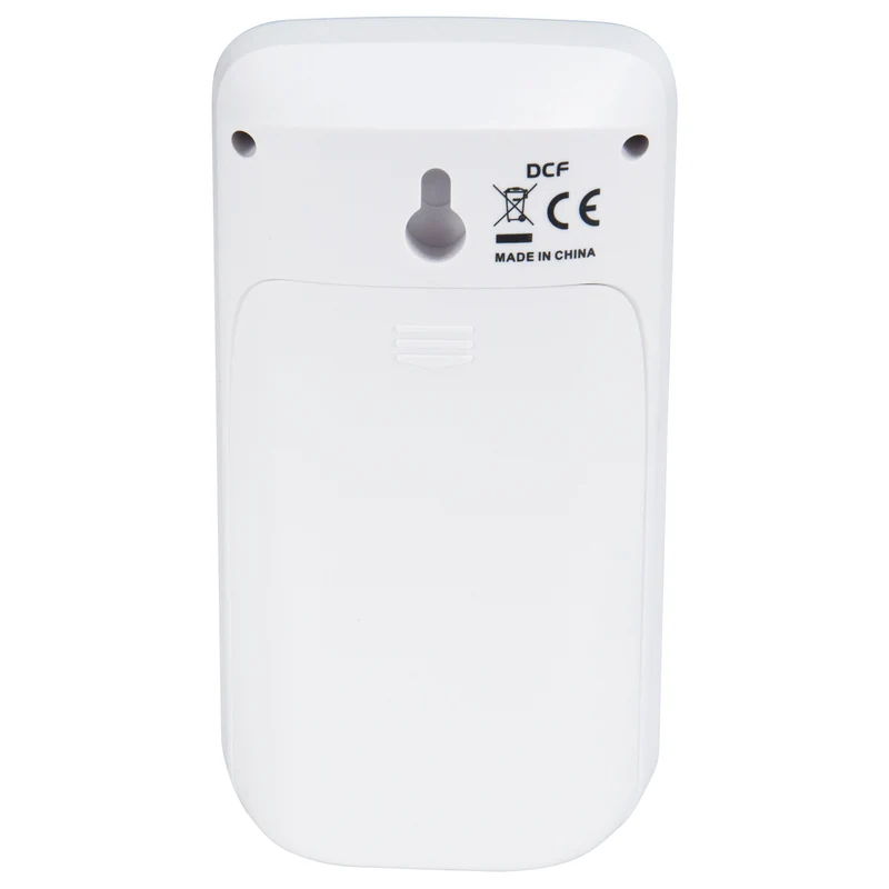 Alecto WS-2500 - Digitale wecker mit Wetterstation, schwarz/silber