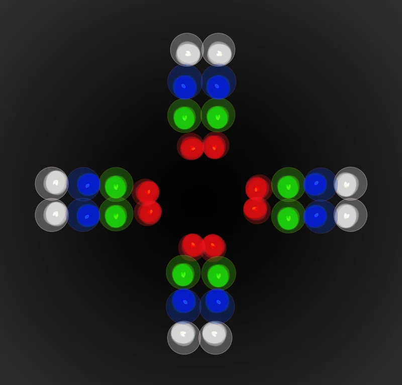 Alecto LE-180 - LED Discolampe, Effektstrahler mit DMX-Ein- und Ausgang und 8 vorprogrammierte Lichteffekte