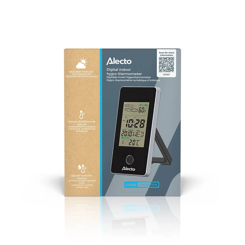 Alecto WS85 - Digitales Innen-Hygro-Thermometer