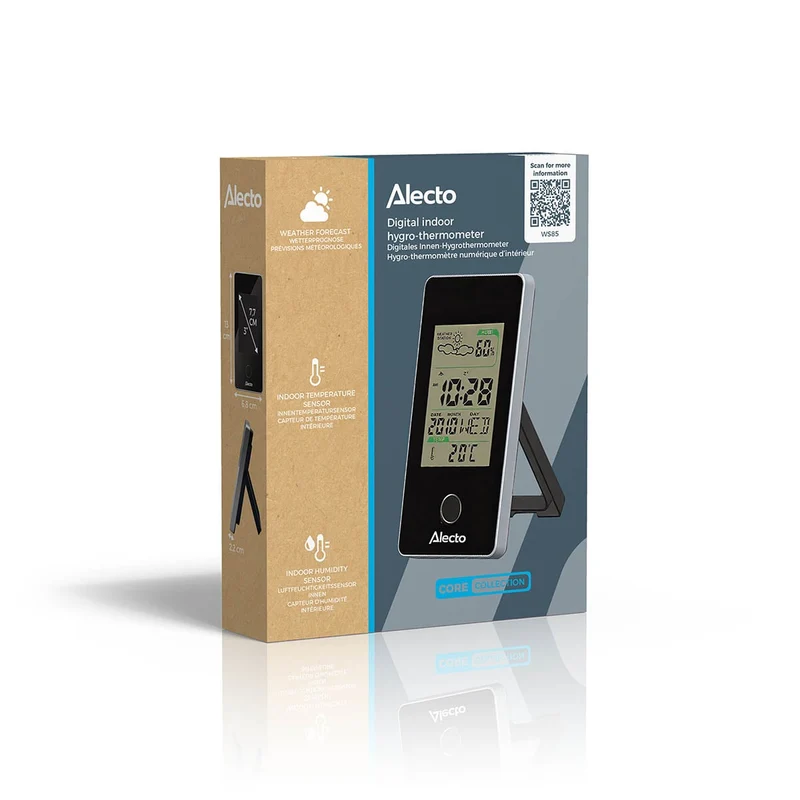 Alecto WS85 - Digitales Innen-Hygro-Thermometer