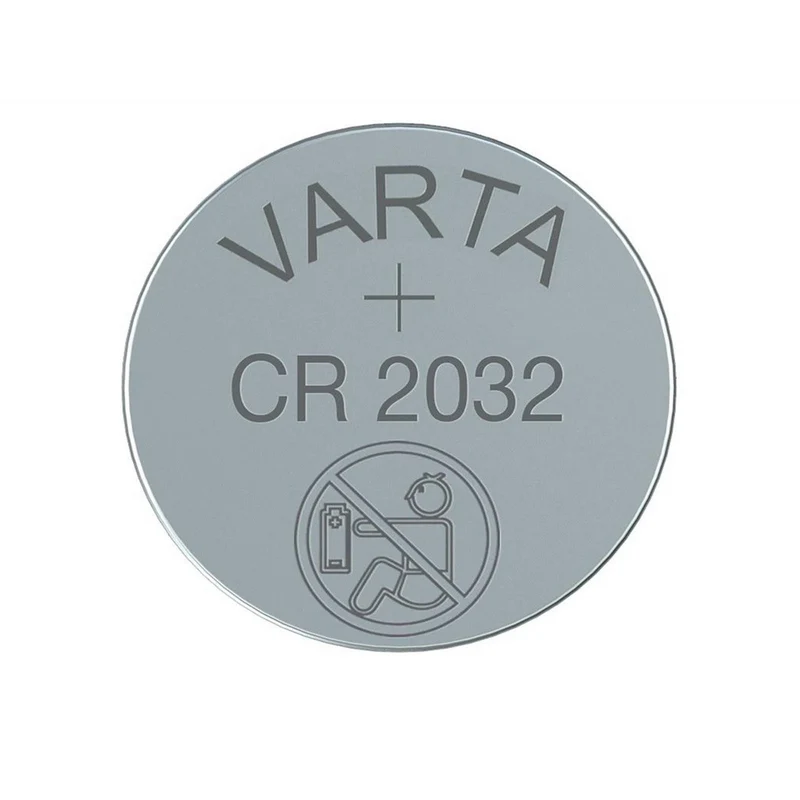 Varta Knopfzelle CR2032 (6032) Lithium-Knopfzelle für Türsensor Serie SP310 - 3 Volt - nicht wiederaufladbar