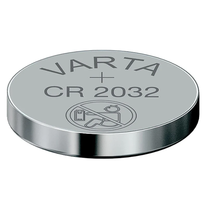 Varta Knopfzelle CR2032 (6032) Lithium-Knopfzelle für Türsensor Serie SP310 - 3 Volt - nicht wiederaufladbar