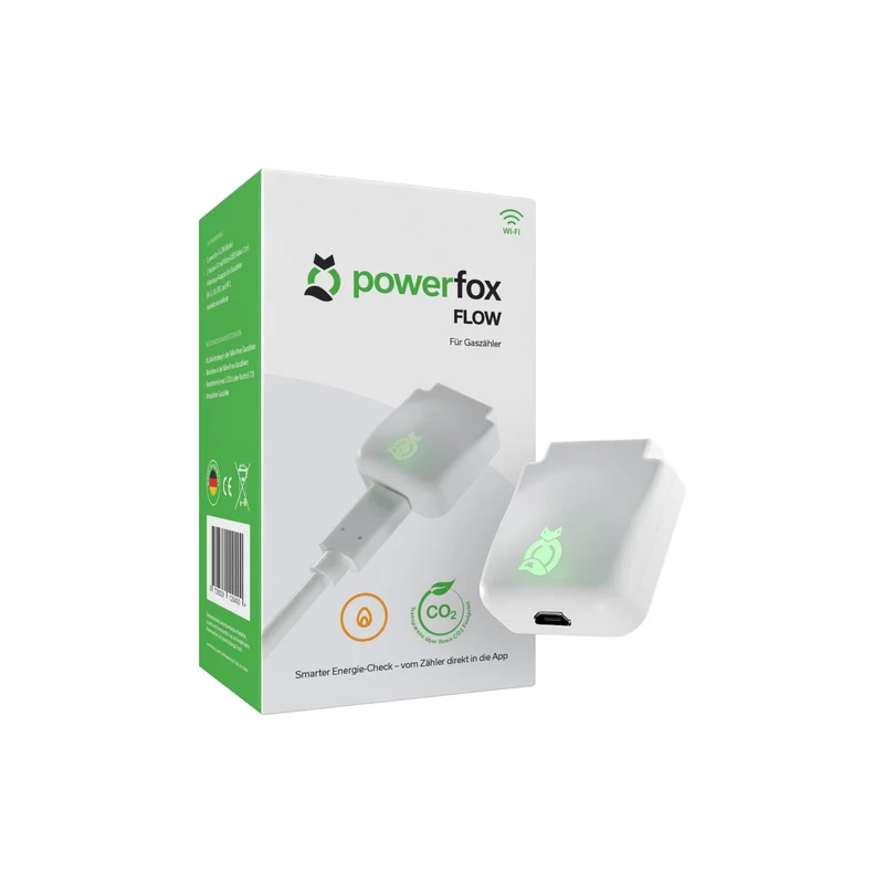 powerfox FLOW Gasverbrauch auslesen (Gaszähler Modul) PC202401