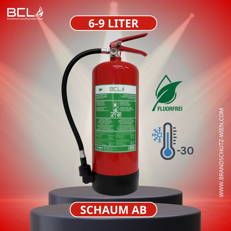 WECO AB Fluorfreie Schaum Feuerlöscher