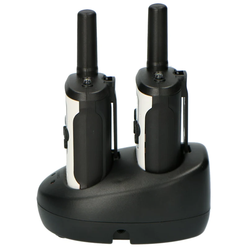 Alecto FR-175 - Set mit zwei Walkie Talkies, 7 km Reichweite, Weiß/Schwarz