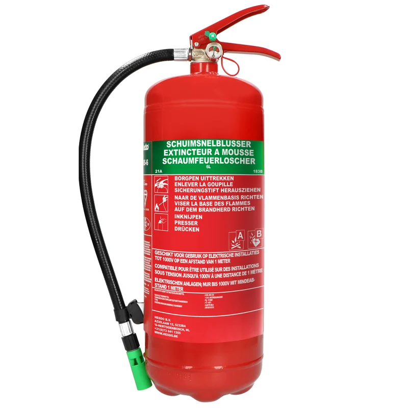 Alecto BS-6 - Schaumfeuerlöscher 6 kg