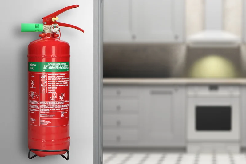 Alecto BS-2 - Schaumfeuerlöscher 2 kg