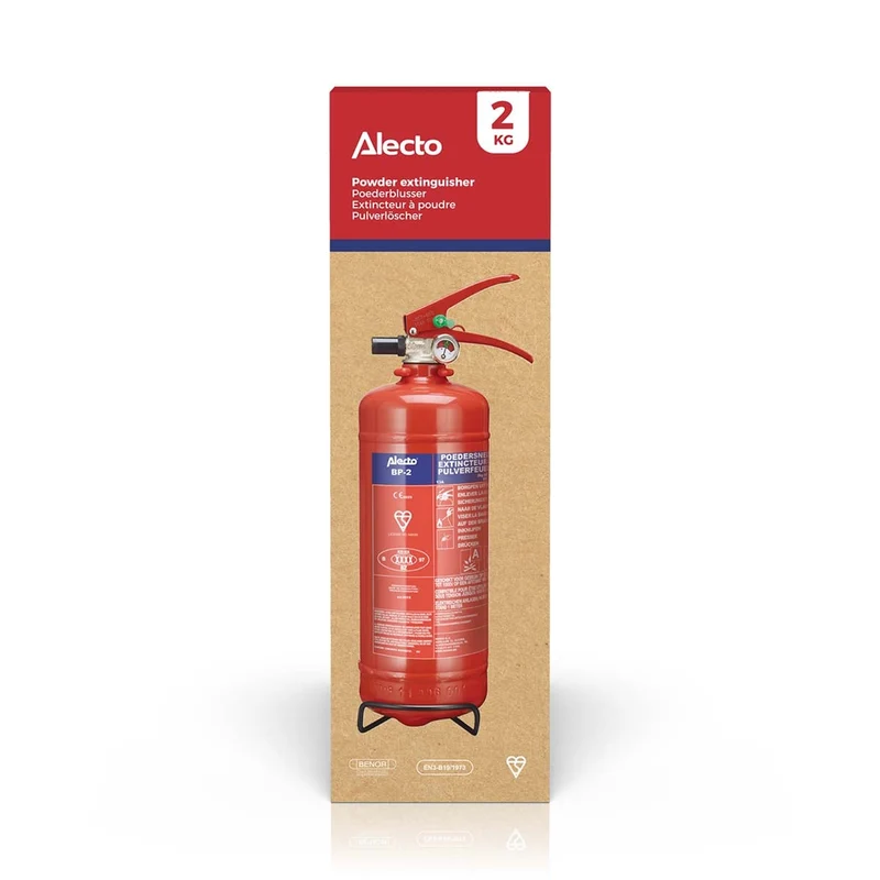 Alecto BP-2 - Pulverlöscher 2 kg