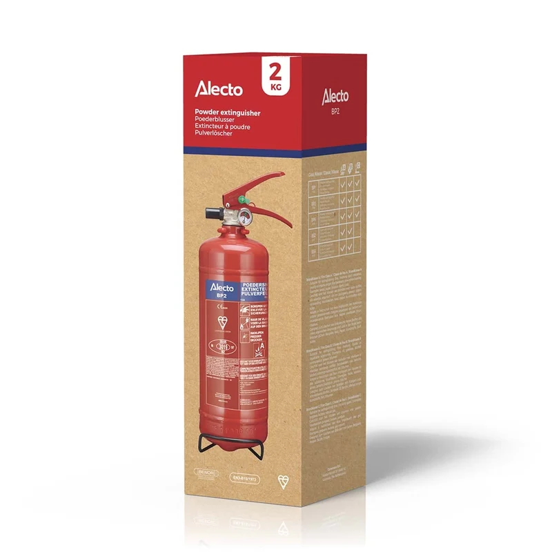 Alecto BP-2 - Pulverlöscher 2 kg