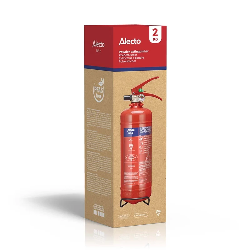 Alecto BP-2 - Pulverlöscher 2 kg