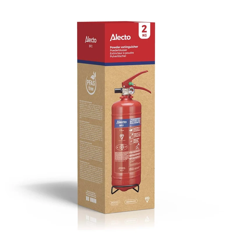 Alecto BP-2 - Pulverlöscher 2 kg