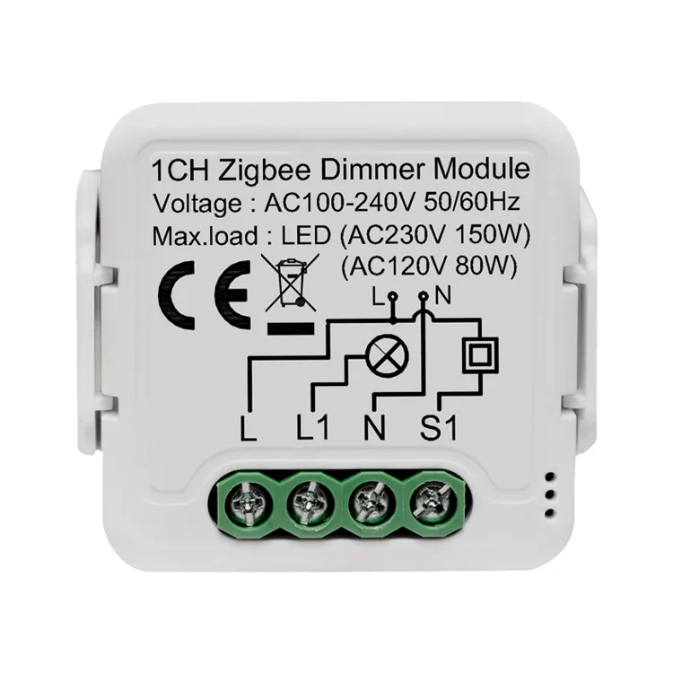 Netplus 1-channel Triac Dimmer Zigbee Dimmer 1-Kanal