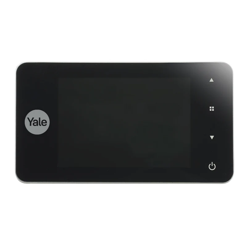 Yale Digital Door Spy DDV 4500, 4" Display, Silver, With Doorbell & Night Vision