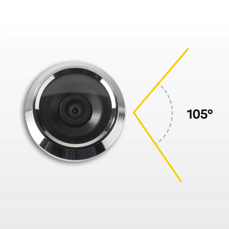Yale Digital Door Spy DDV 500, 3,2" Display
