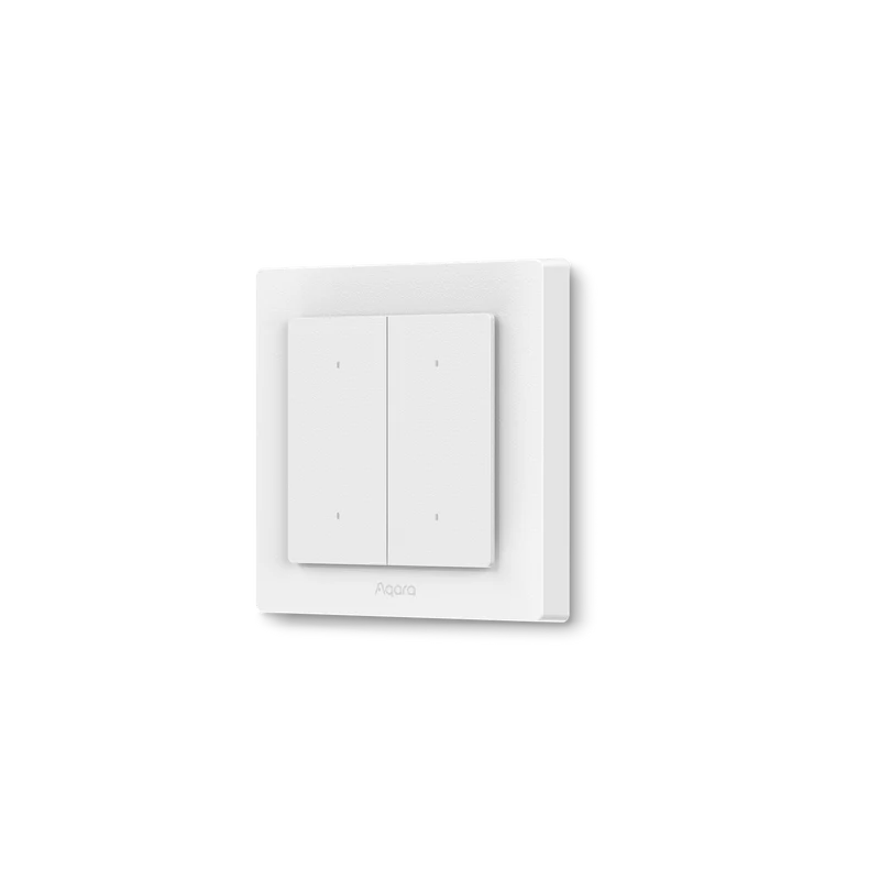 Aqara Light Switch H2 EU 4 Tasten, 2 Kanäle, Offline (Zigbee, Matter over Thread)